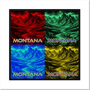 Pop Art Montana II Posters and Art